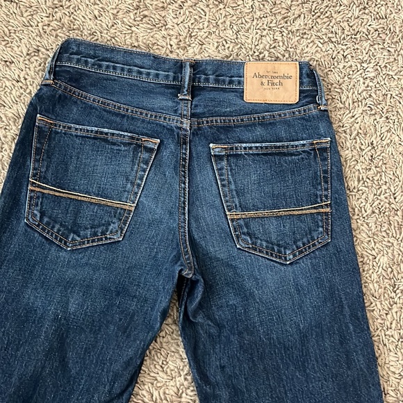 ABERCROMBIE & FITCH men’s dark-wash jeans - Picture 4 of 4